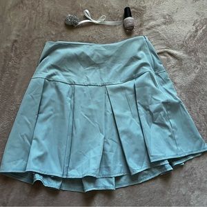 Baby blue mini skirt :)🩵